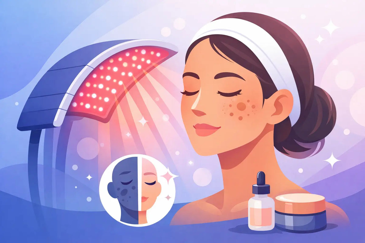 How to Treat Dark Spots With LED Light
