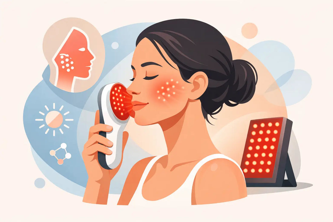 How to Use Red Light Therapy Device on Face