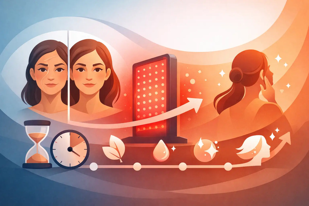 Red Light Routine Before After Results Timeline