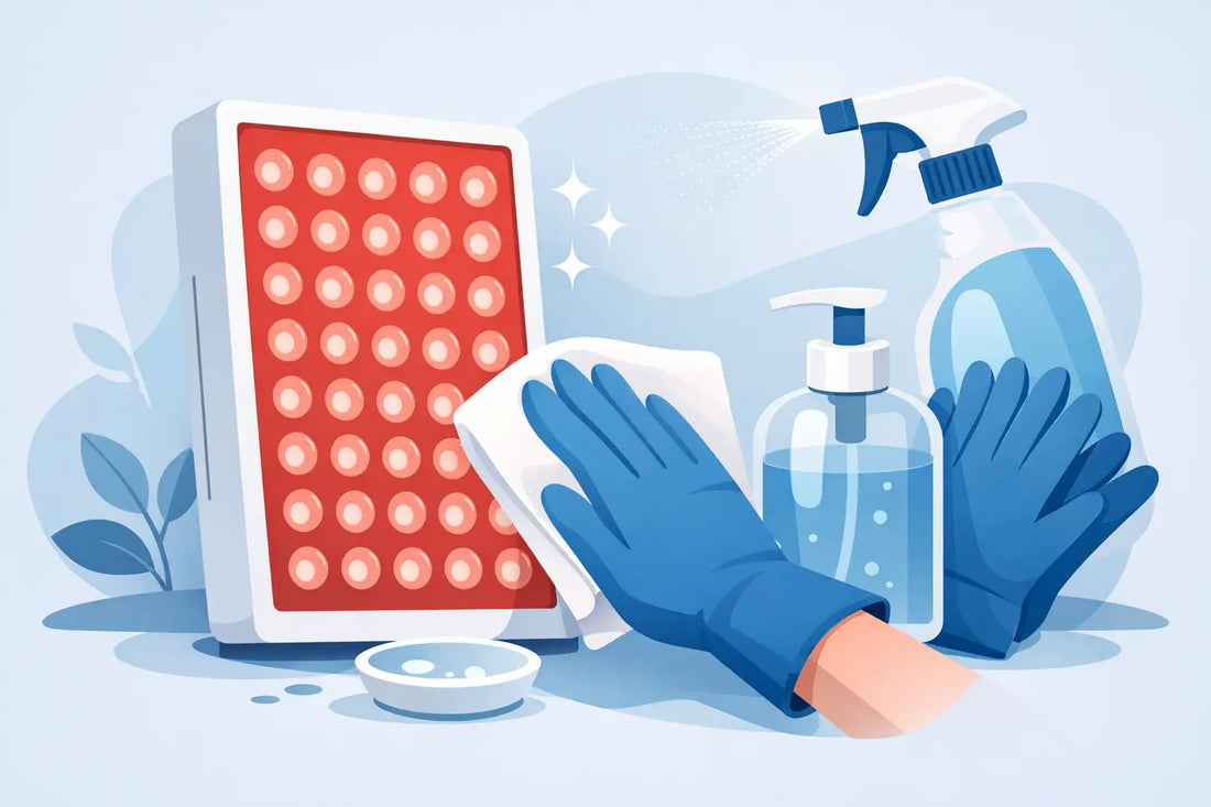 How to Clean Red Light Therapy Device