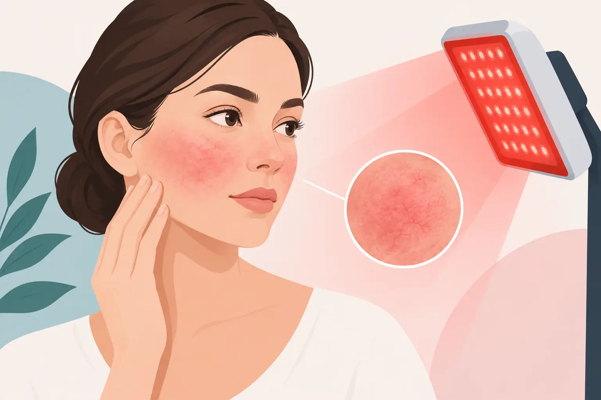 Can Red Light Worsen Rosacea? What to Know
