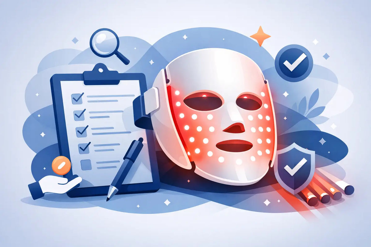 A 7-Point Red Light Mask Buying Checklist