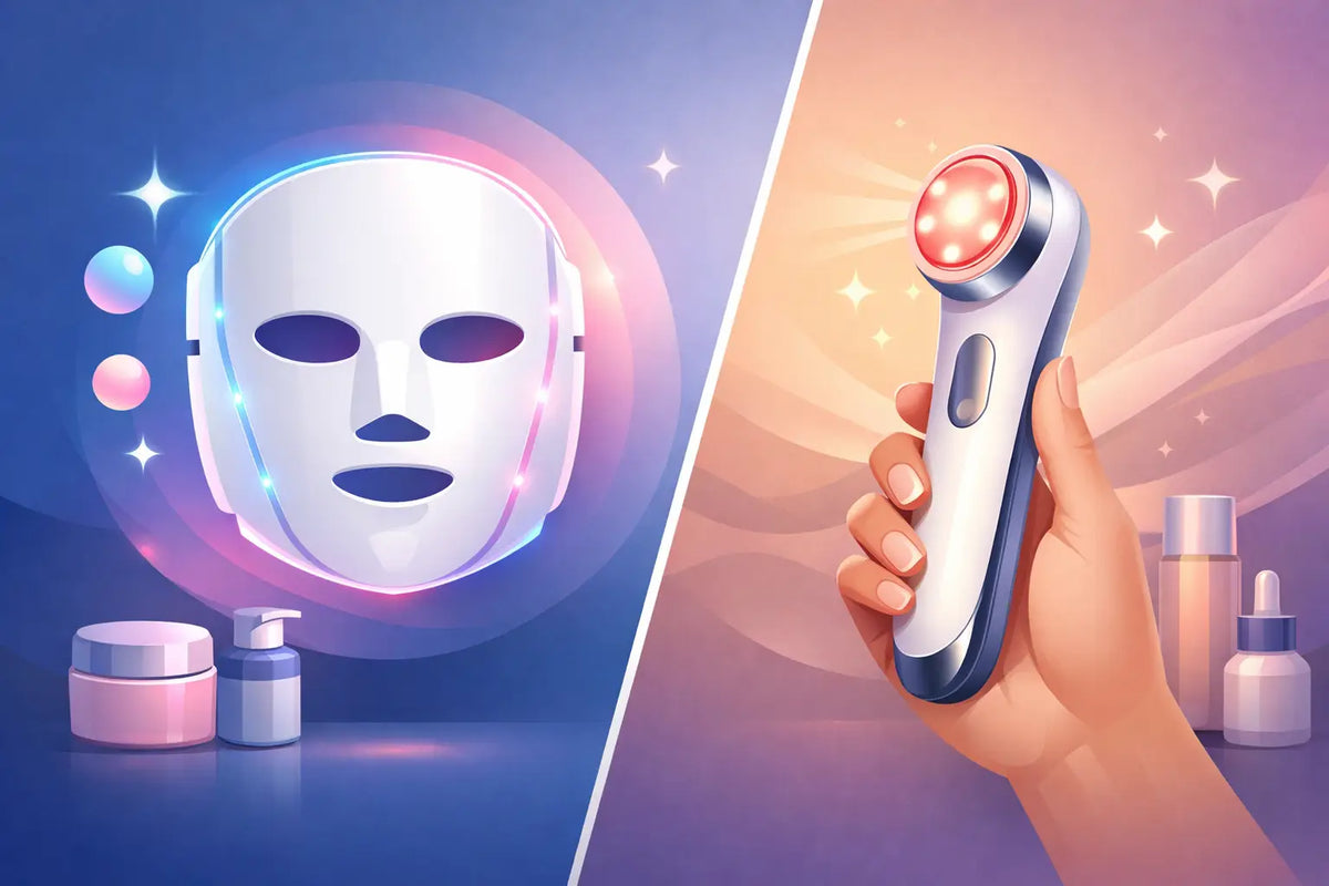 LED Mask vs Handheld Wand: Which Is Better?