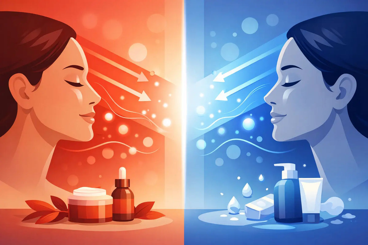 Red Light vs Blue Light: What Skin Needs