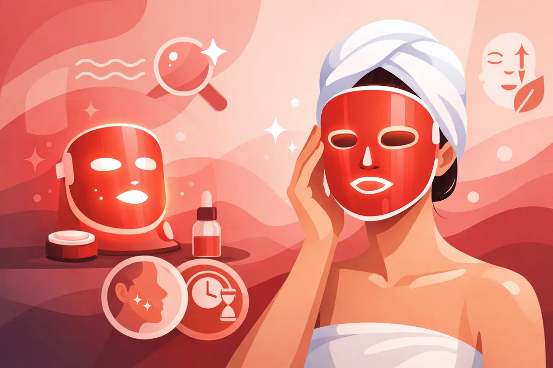 How to Use Red Light Mask the Right Way