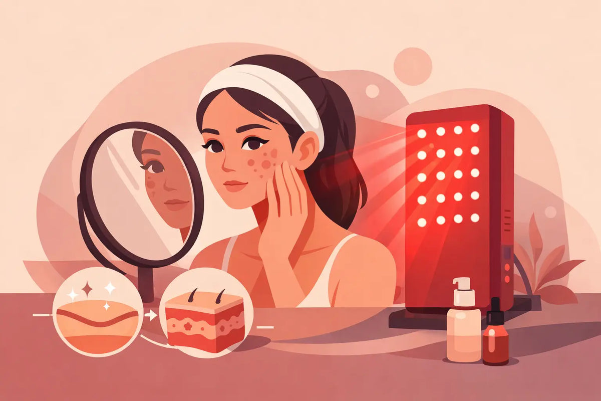 Does Red Light Therapy Help Post Acne Marks?