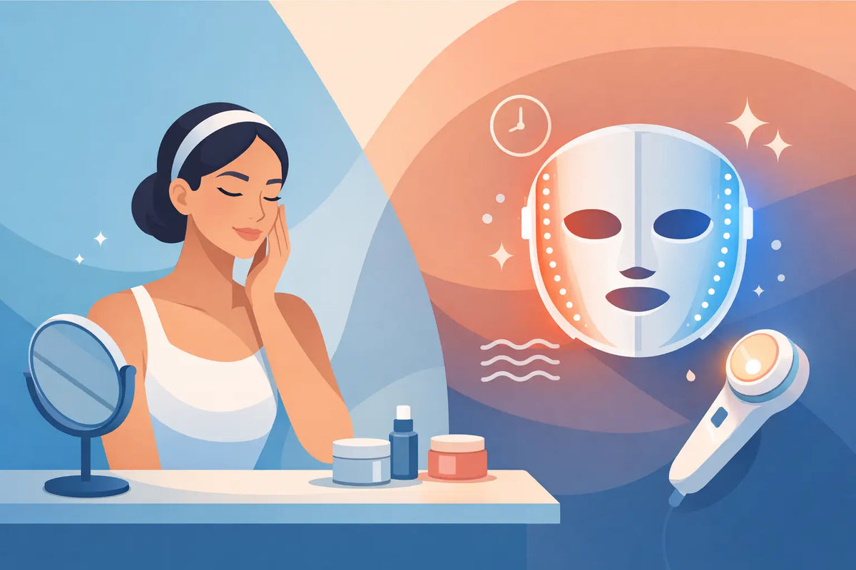 How to Start LED Skincare Without Overdoing It