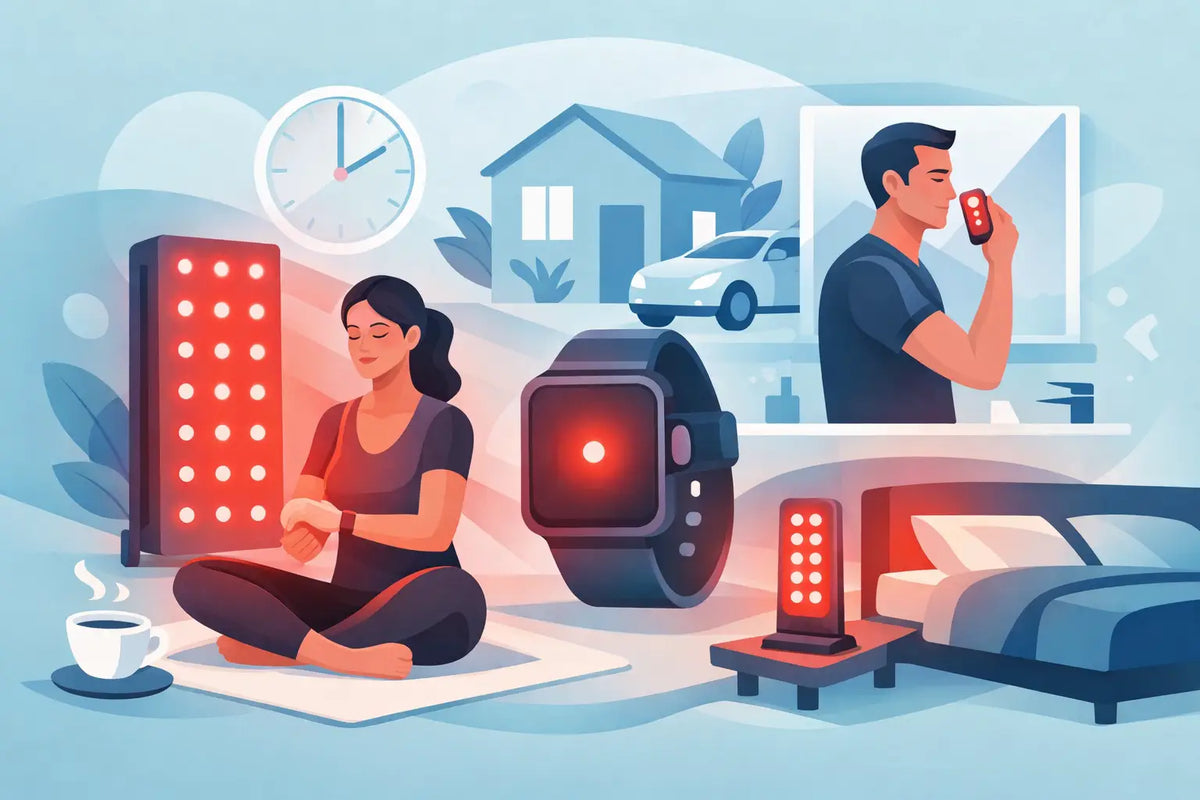 How Red Light Devices Fit a Smarter Routine